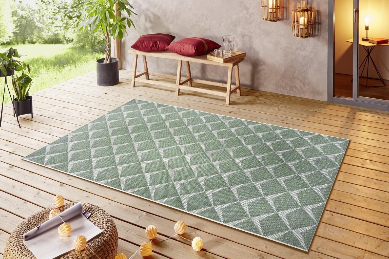 Northrugs kilimas Jaffa Emerald 160x230 cm kaina ir informacija | Kilimai | pigu.lt