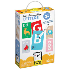 Veiklos rinkinys Let's Write and Wipe Letters 3+ цена и информация | Развивающие игрушки | pigu.lt