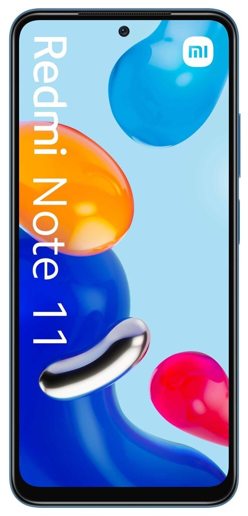Xiaomi Redmi Note 11 Dual SIM 4/128GB,MZB0AO3EU Twilight Blue kaina ir informacija | Mobilieji telefonai | pigu.lt