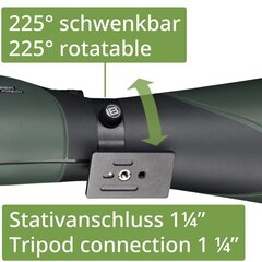 Monoklis Bresser Pirsch 20-60x80 45° kaina ir informacija | Žiūronai | pigu.lt