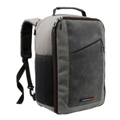 Kuprinė Cabin Max Manhattan Stowaway Red XL 20 l, pilka цена и информация | Чемоданы, дорожные сумки | pigu.lt