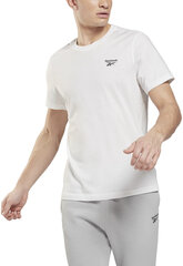 Marškinėliai vyrams Reebok Ri Left Chest Logo , balti kaina ir informacija | Vyriški marškinėliai | pigu.lt