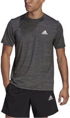 Marškinėliai vyrams Adidas M Ht El Tee, pilki kaina ir informacija | Sportinė apranga vyrams | pigu.lt
