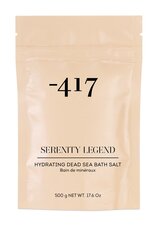 Juodosios jūros vonios druska -417 Serenity Legend, 500 g kaina ir informacija | Dušo želė, aliejai | pigu.lt