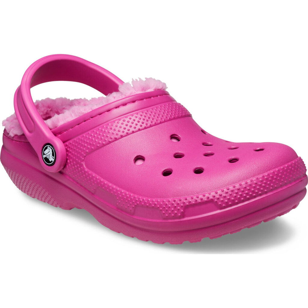 Šlepetės moterims Crocs™ Classic Lined Clog 165100, rožinės kaina ir informacija | Šlepetės moterims | pigu.lt