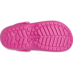 Šlepetės moterims Crocs™ Classic Lined Clog 165100, rožinės kaina ir informacija | Šlepetės moterims | pigu.lt
