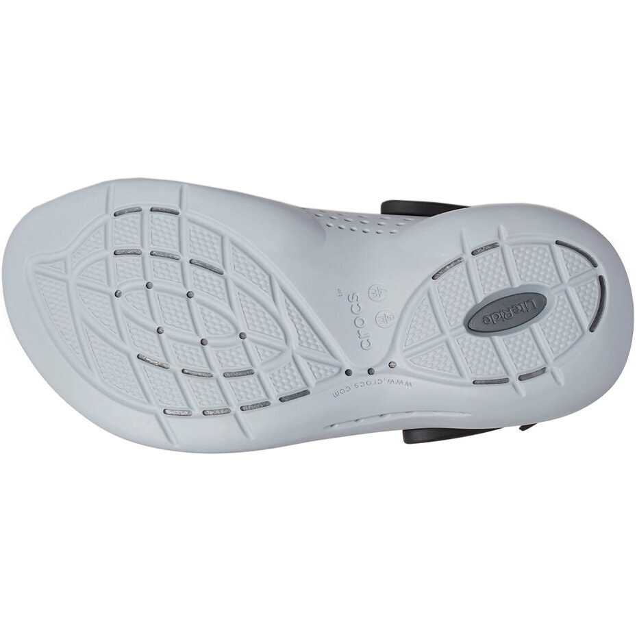 Šlepetės Crocs LiteRide 360 Clog 206708 0DD, juodai/pilkos цена и информация | Šlepetės moterims | pigu.lt