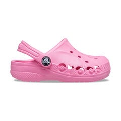 Crocs™ šlepetės vaikams Baya Clog Kid's 207012, rožinės kaina ir informacija | Šlepetės, kambario avalynė vaikams | pigu.lt