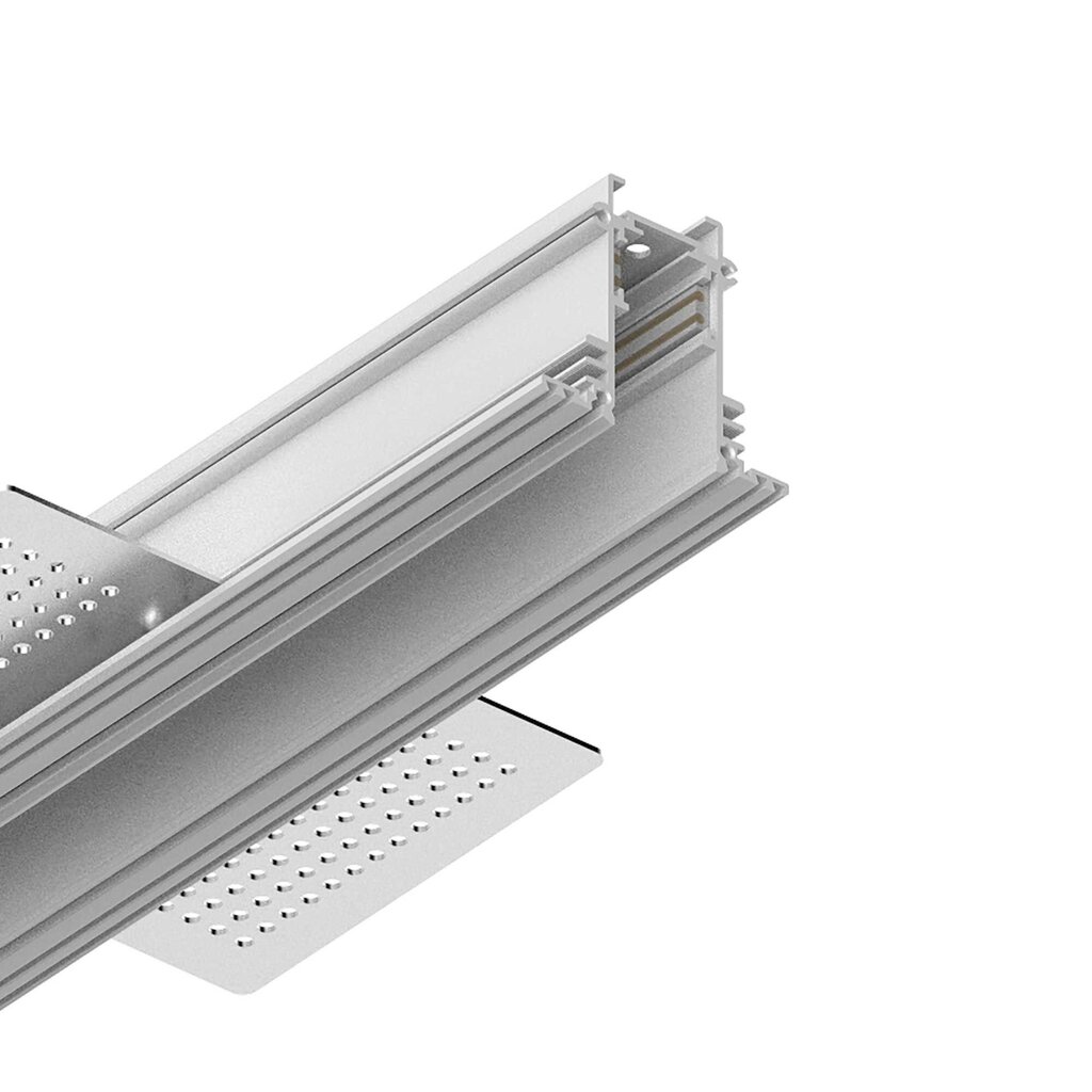 Ideal Lux magnetinis bėgelis Ego Profile Recessed 1000mm kaina ir informacija | Bėginiai šviestuvai ir bėgiai | pigu.lt