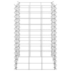 Aukšti gabionų loveliai, 3vnt., 30x30x50cm, geležis kaina ir informacija | Vazonėliai daiginimui ir persodinimui | pigu.lt