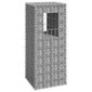 Gabiono krepšio kolona, 40x40x100cm, geležis цена и информация | Tvoros ir jų priedai | pigu.lt