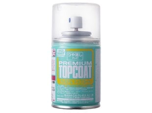 Лак Mr.Hobby Mr. Premium Top Coat Flat, 86 ml цена и информация | Принадлежности для рисования, лепки | pigu.lt