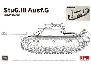 Пластиковая сборная модель Rye Field Model StuG. III Ausf. G Early цена и информация | Конструкторы и кубики | pigu.lt