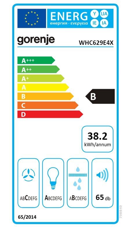 Gorenje WHC629E4X kaina ir informacija | Gartraukiai | pigu.lt