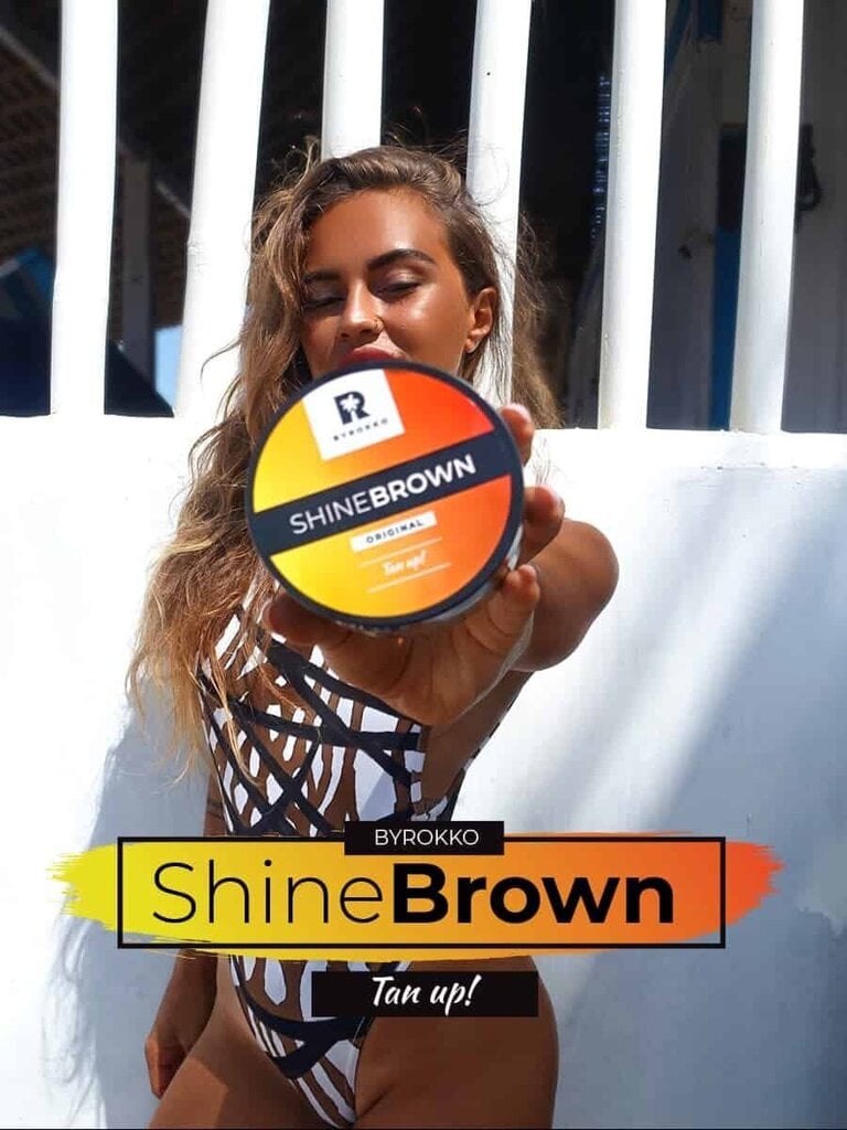 Shine Brown įdegio greitintuvas, 190 ml цена и информация | Kremai nuo saulės | pigu.lt
