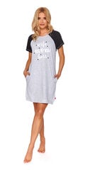 Ночная рубашка Doctor Nap TCB.9700 Grey Melange цена и информация | Женские пижамы, ночнушки | pigu.lt