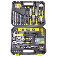 Įrankių rinkinys 108 dalių, WMC tools, 30108 kaina ir informacija | Mechaniniai įrankiai | pigu.lt