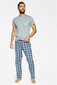 Dviejų dalių pižama su kelnėmis vyrams Henderson Probe 39737-90X цена и информация | Vyriški chalatai, pižamos | pigu.lt