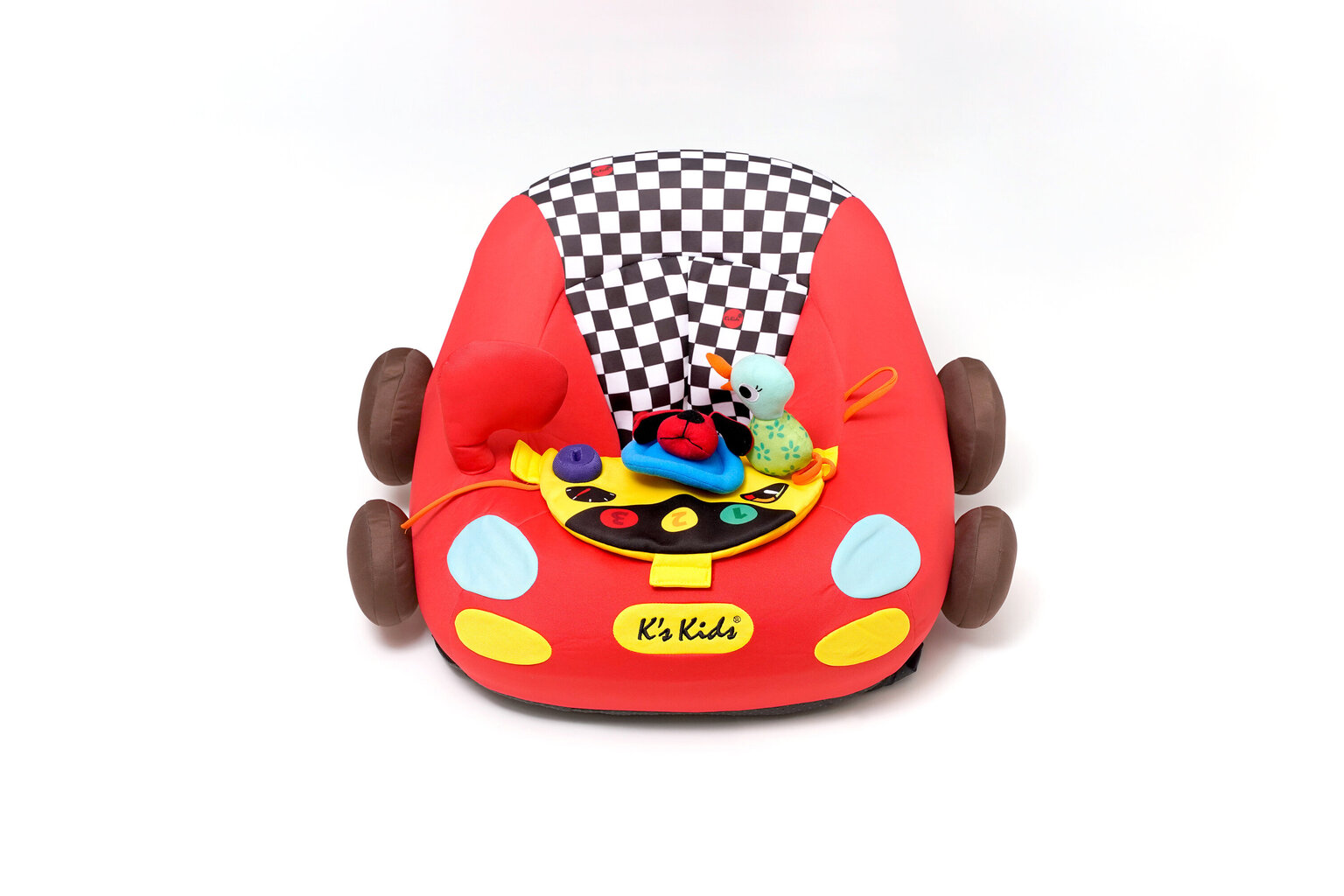 Didelis automobilis K's Kids Jumbo Go Go Go kaina ir informacija | Žaislai kūdikiams | pigu.lt