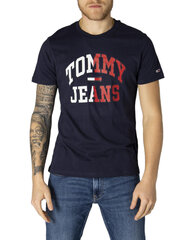 Футболка мужская Tommy Hilfiger Jeans 344281, синяя цена и информация | Футболка мужская | pigu.lt