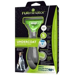 FURminator deShedding расческа S для короткошерстных Для собак цена и информация | Средства по уходу за животными | pigu.lt