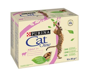 Purina Cat Chow Adult 1+ 85 г консервы для кошек цена и информация | Консервы для кошек | pigu.lt