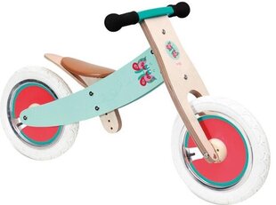 Balansinis dviratukas Scratch Balance Bike 12'', mėlynas kaina ir informacija | Balansiniai dviratukai | pigu.lt