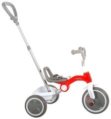 Многофункциональный трехколесный велосипед-толкатель Trike Tenco, красный/белый цена и информация | Трехколесные велосипеды | pigu.lt