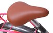Vaikiškas dviratis Amigo Bloom, 16'', 24 cm, pilkas/rožinis kaina ir informacija | Dviračiai | pigu.lt