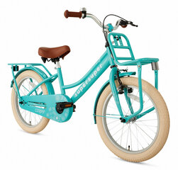 Vaikiškas dviratis Supersuper Cooper 18'', 28 cm, mėlynas kaina ir informacija | Dviračiai | pigu.lt