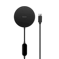 Inductive wireless charger Baseus Simple Mini2 15W (black) цена и информация | Зарядные устройства для телефонов | pigu.lt