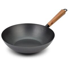 китайская сталь wok fisher 30 см цена и информация | Cковородки | pigu.lt