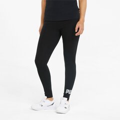 Женские леггинсы Puma Essentials+ 848307*51, черные/серебряные 4064535375893 цена и информация | Спортивная одежда женская | pigu.lt