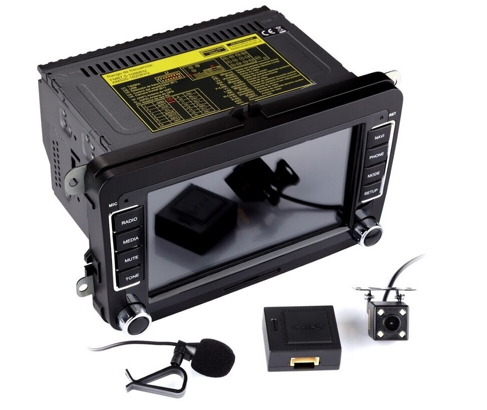 Vordon VW-910 automagnetola WiFi/BT/GPS/USB/AUX/microSD kaina ir informacija | Automagnetolos, multimedija | pigu.lt