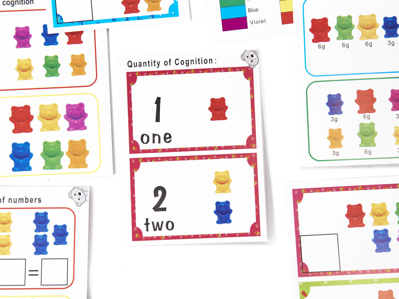 Mokomasis žaislų rinkinys Montessori, 44 elementai kaina ir informacija | Lavinamieji žaislai | pigu.lt
