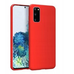 Dėklas telefonui LIQUID SILICONE case for Samsung Galaxy S20, raudonas цена и информация | Чехлы для телефонов | pigu.lt