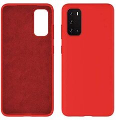 Dėklas telefonui LIQUID SILICONE case for Samsung Galaxy S20, raudonas kaina ir informacija | Telefono dėklai | pigu.lt