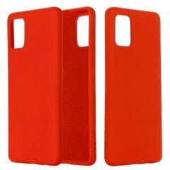 Dėklas telefonui LIQUID SILICONE case for Samsung Galaxy A51, raudonas цена и информация | Чехлы для телефонов | pigu.lt