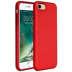 Dėklas telefonui LIQUID SILICONE case for Iphone 7/8, raudonas kaina ir informacija | Telefono dėklai | pigu.lt