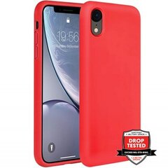 Dėklas telefonui LIQUID SILICONE case for Iphone XR, raudonas цена и информация | Чехлы для телефонов | pigu.lt