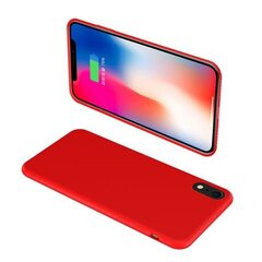 Dėklas telefonui LIQUID SILICONE case for Iphone XR, raudonas цена и информация | Чехлы для телефонов | pigu.lt