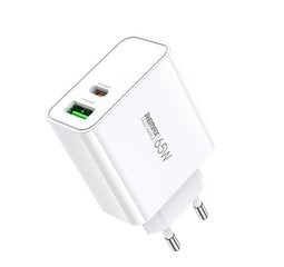 Remax RP-U125 65W USB-C + USB цена и информация | Зарядные устройства для телефонов | pigu.lt