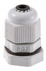 Водонепроницаемый кабельный ввод PG7, 13 мм , 3-6,5 мм цена и информация | Кабели и провода | pigu.lt