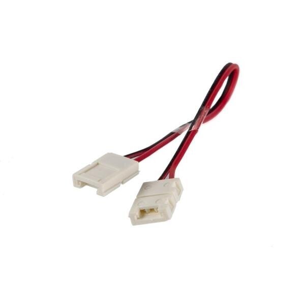 Spaustukas, 10 mm, 2PIN, IP65, su 15 cm kabeliu kaina ir informacija | LED juostos | pigu.lt