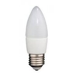 LED lemputė E27-C37 7W 3000k kaina ir informacija | Elektros lemputės | pigu.lt