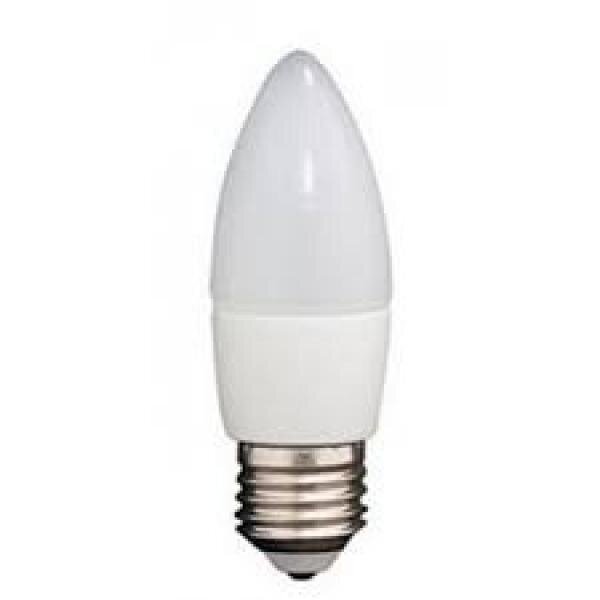LED lemputė E27-C37 7W 3000k kaina ir informacija | Elektros lemputės | pigu.lt