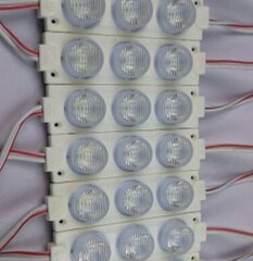 LED modulis 3.0W balta 6000-6500k - kaina ir informacija | Įmontuojami šviestuvai, LED panelės | pigu.lt