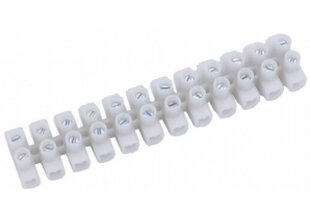 Клеммные колодки 6А, 6 мм, 10 штук в коробке цена и информация | Светодиодные ленты | pigu.lt