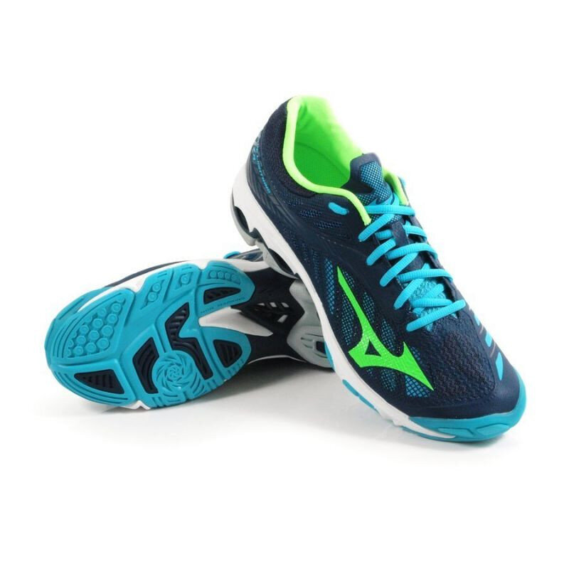 Kedai vyrams Mizuno Wave Lightning, mėlyni цена и информация | Kedai vyrams | pigu.lt