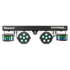 beamZ SB02 ShowBar Батарея 2x Дерби и 2x PAR цена и информация | Праздничные декорации | pigu.lt